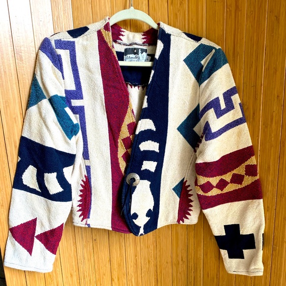 Silverado Aztec Print Jacket Vintage 🌿 A1